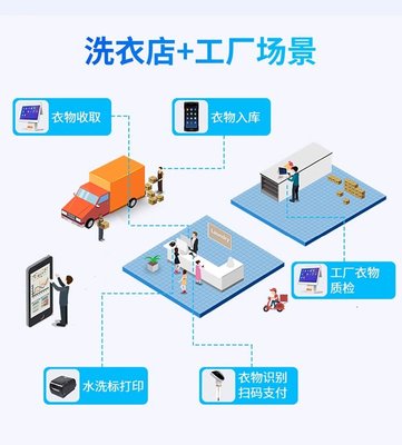 洗衣店干洗店APP小程序管理系统开发源码交付免费维护费用透明